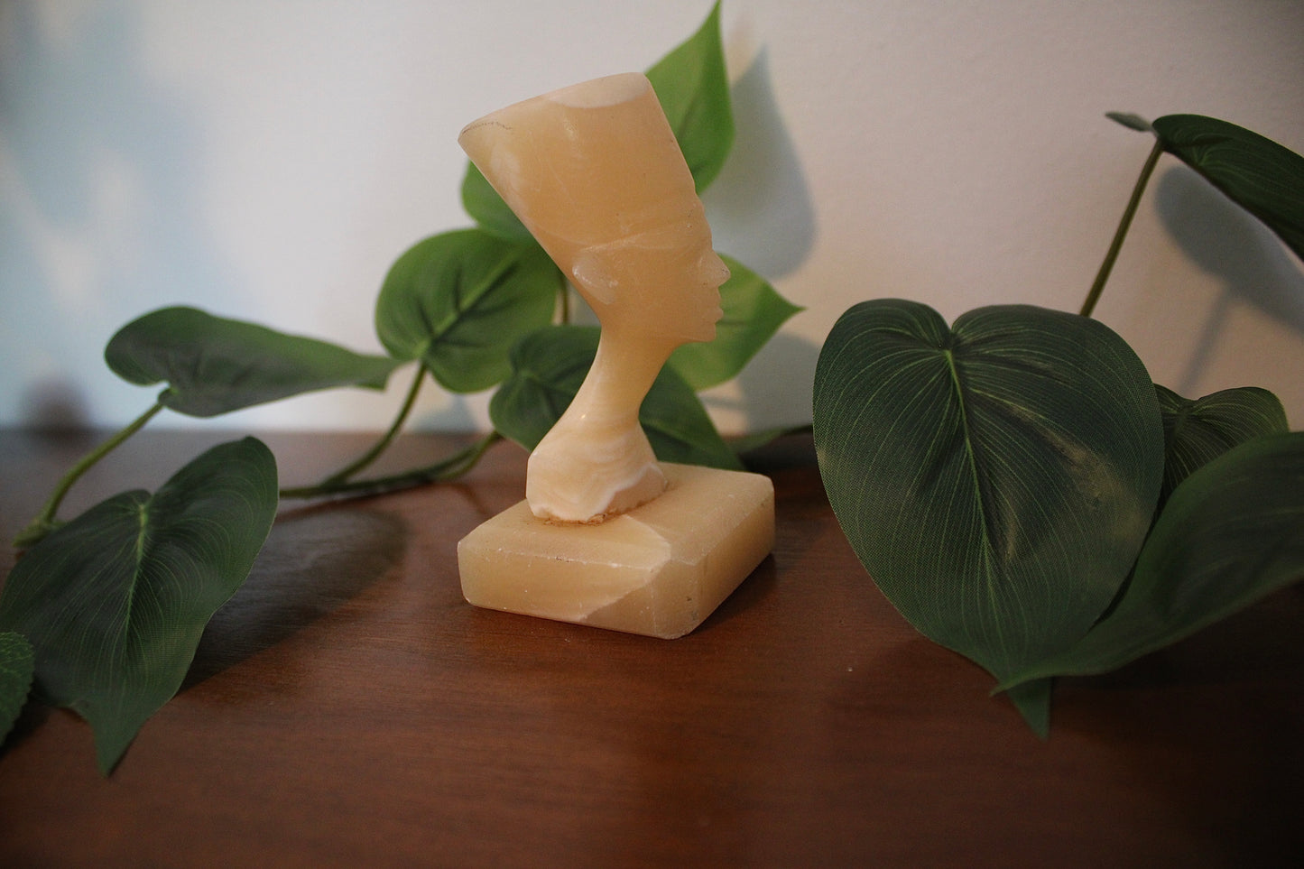 Nefertiti Alabaster Bust Statue